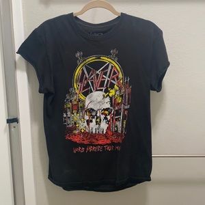 Slayer band tee